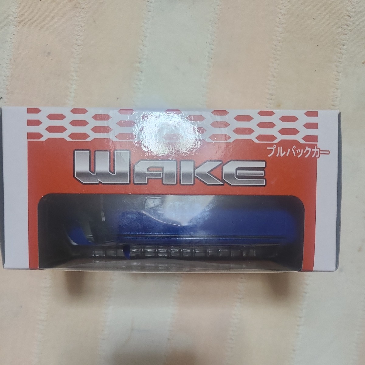 * очень редкий не продается! миникар Daihatsu wake WAKE голубой . темно-синий цвет темно-синий pull-back машина не продается цвет образец 