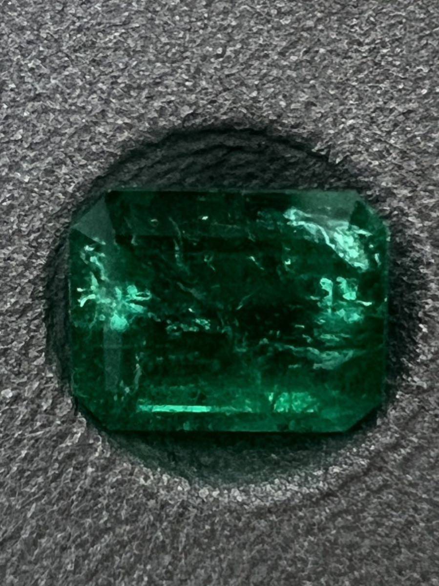 S2★0.230ct★ 天然 エメラルド ルース ソーティング付き 最落なし 緑色 宝石 jewelry_画像3