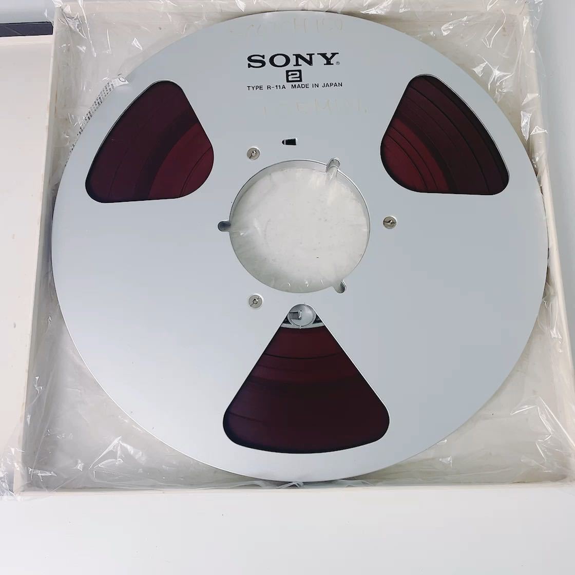 中古 使用済み SONY オープンリールテープ R-11A ×3 10号 メタルテープ ソニー_画像9