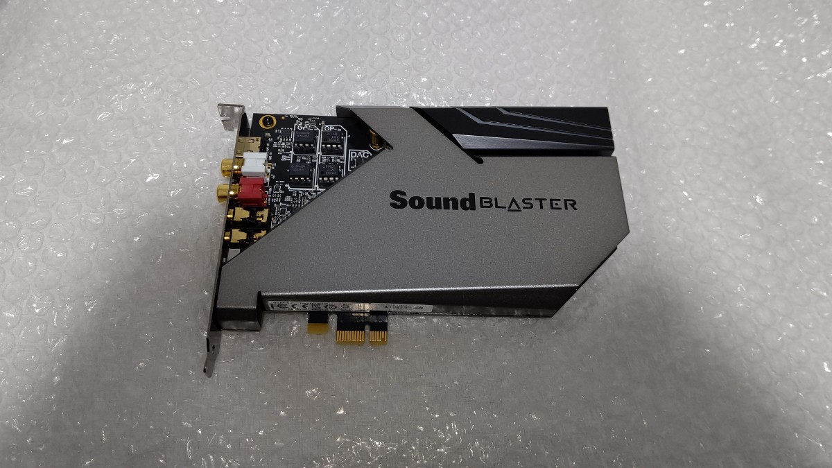 美品 Creative Sound blaster AE-9 サウンドカード サウンドカード_画像3
