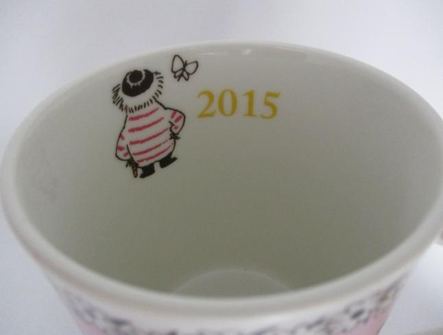 ☆ ムーミン マグカップ 2015 yamaka JAPAN MOOMIN CUP イヤーカップ 箱付き 山加商店 S3112407_画像6