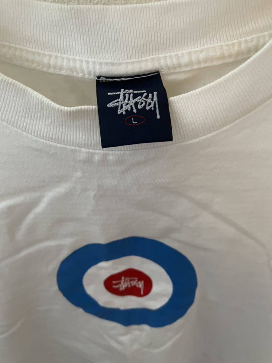 Stussy Tシャツ　ホワイト　Lサイズ