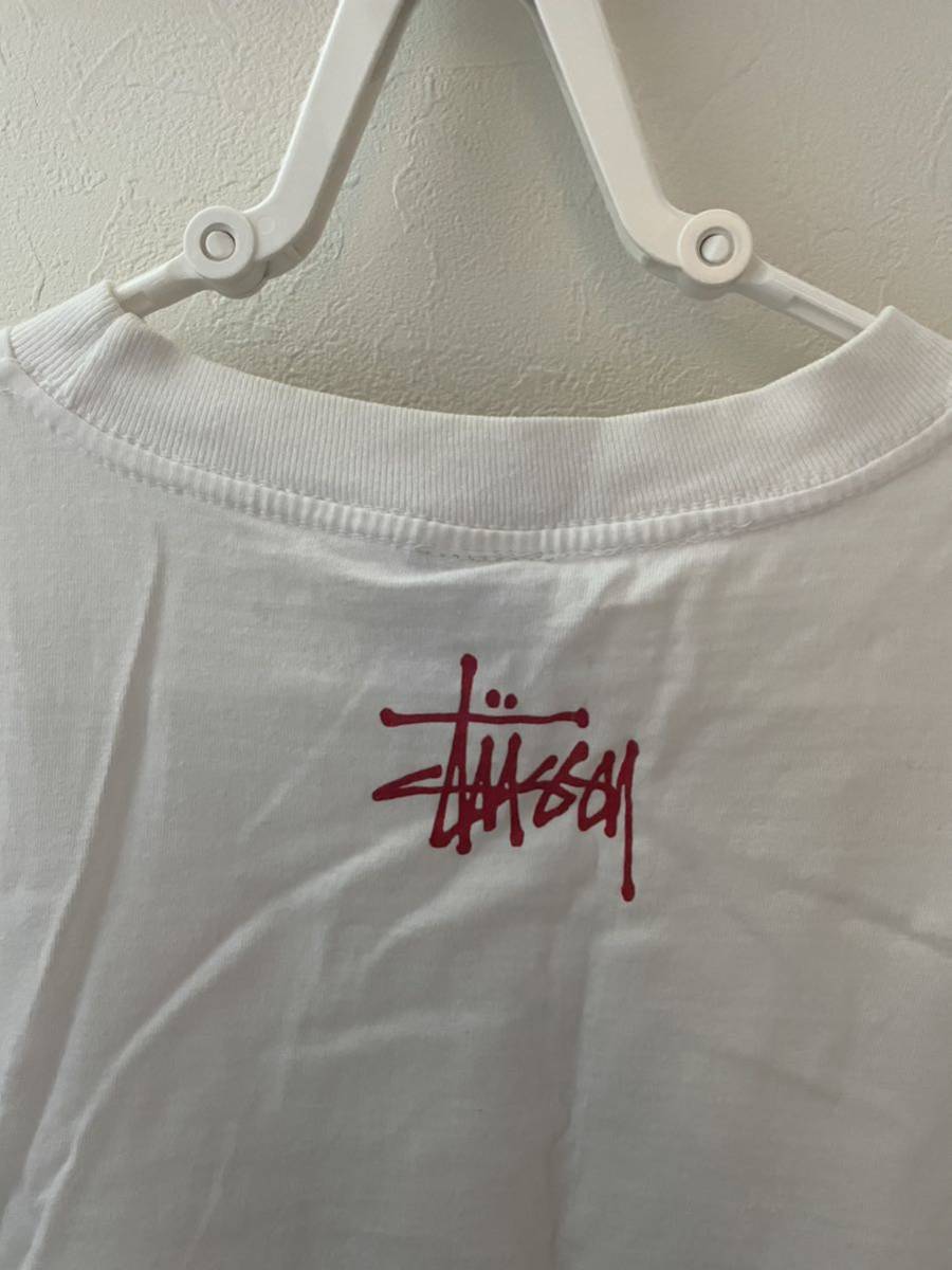 Stussy Tシャツ　ホワイト　Lサイズ