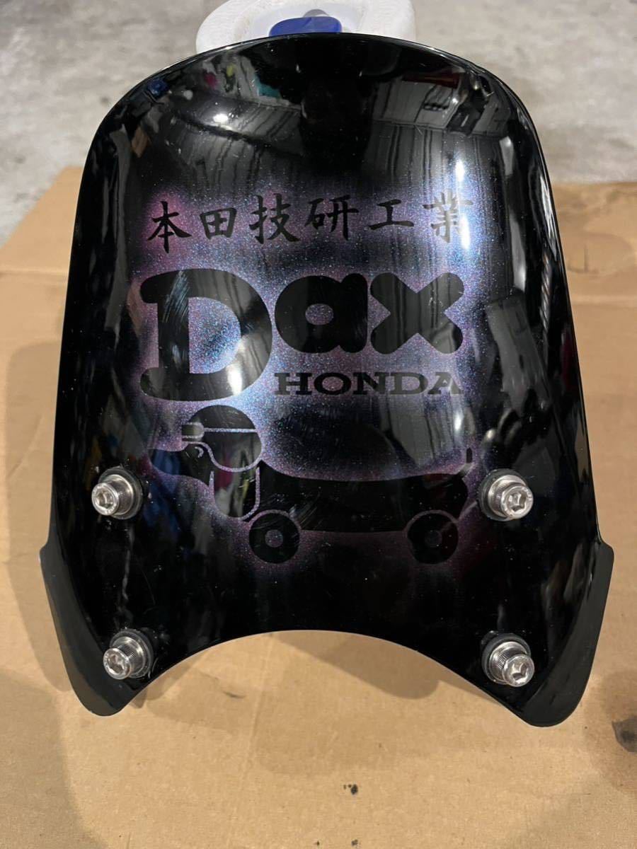 ホンダ ダックス　バイザー　エアロバイザー　モンキー　ゴリラ シャリー カブ　DAX 4mini_画像1