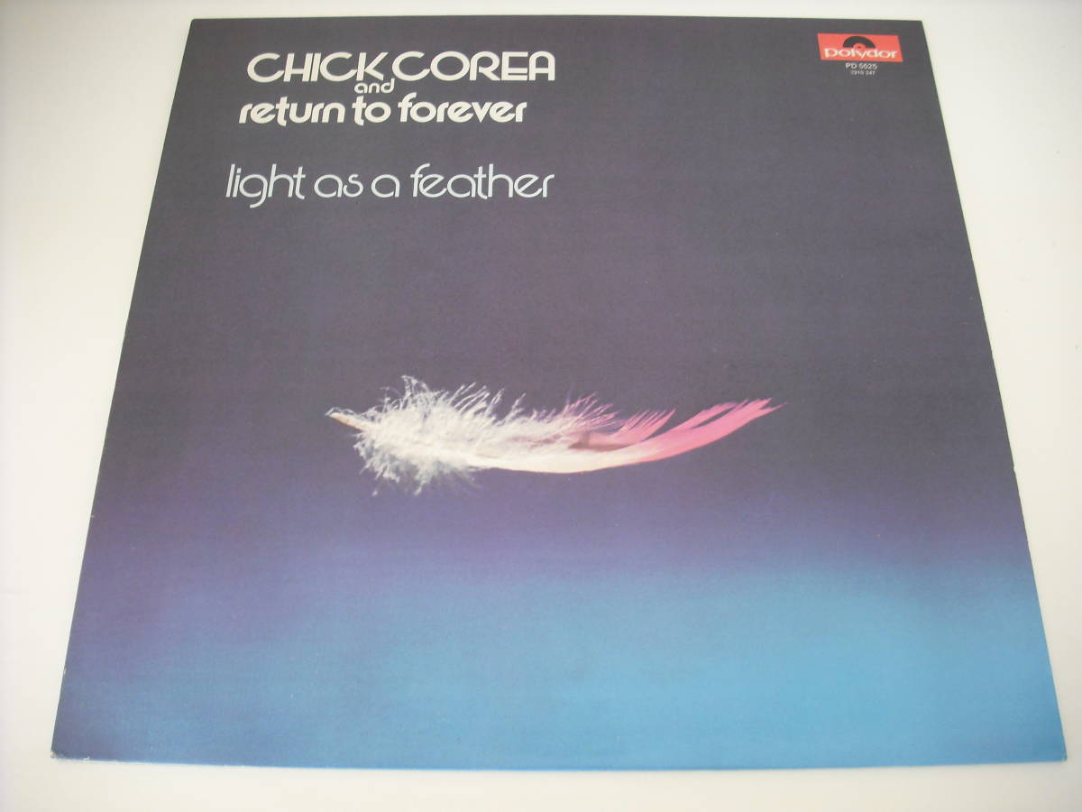 【LP】【'72 US Original】【名曲 SPAIN 】CHICK COREA and RETURN TO FOEVER / LIGHT AS A FEATHE_画像1