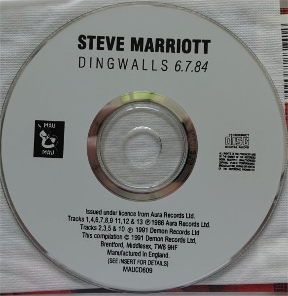 Steve Marriott Dingwalls 6.7.84 1CD_画像3