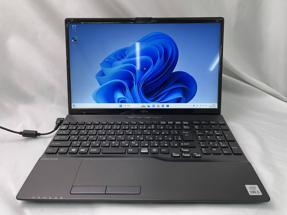 富士通 LIFEBOOK WA1/F3［Intel Core i5-10210U／メモリ8GB／SSD512GB／DVD／Win11／15.6インチ］ノートパソコン【ジャンク】324_画像1