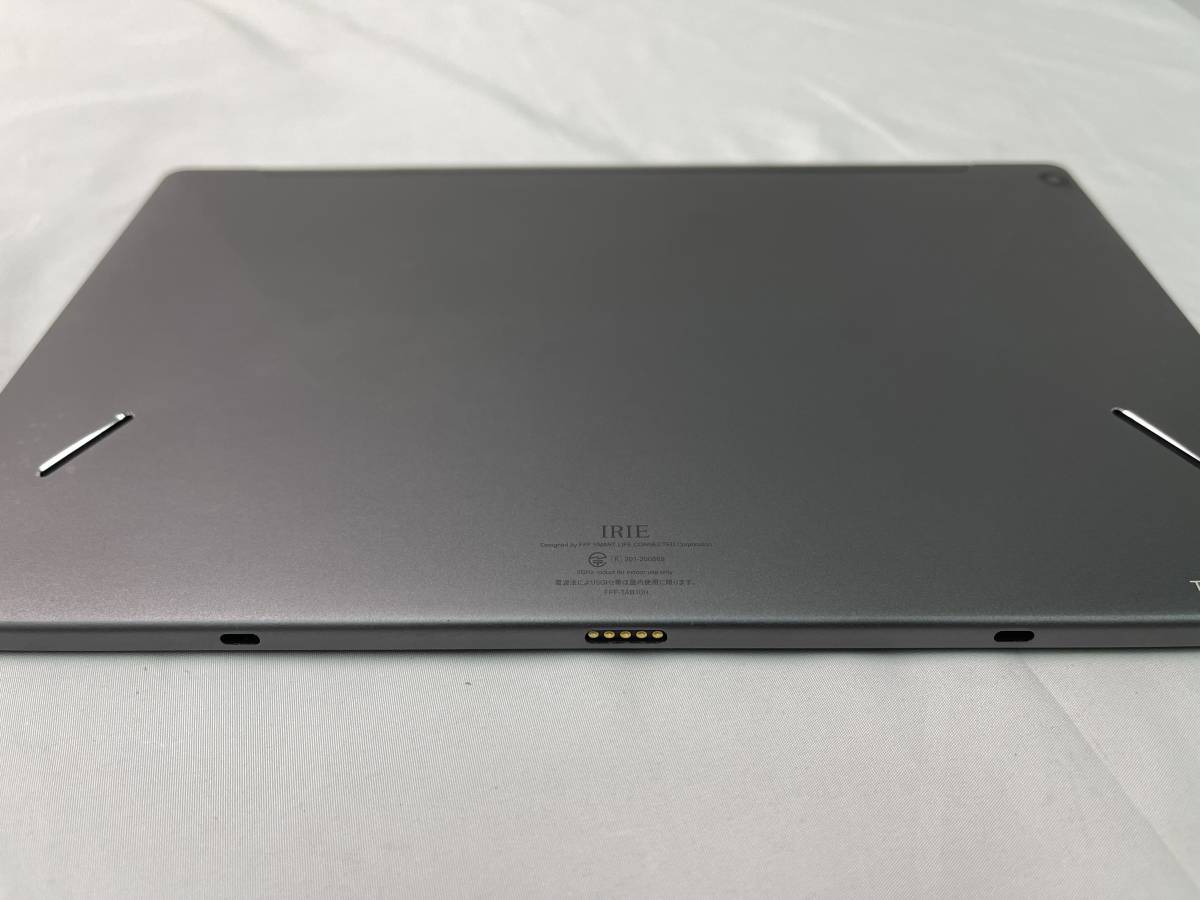 IRIE 10.1インチ タブレット アンドロイド Google Android 10.0 Wi-Fi Bluetooth FFF-TAB10H【ジャンク】339_画像4