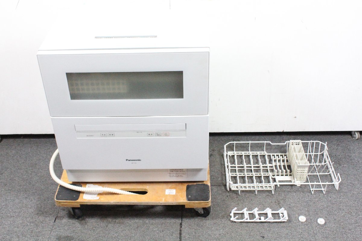 通販激安で人気 PANASONIC NP-TH3-W 電気食器洗い乾燥機 食洗機 庫内容