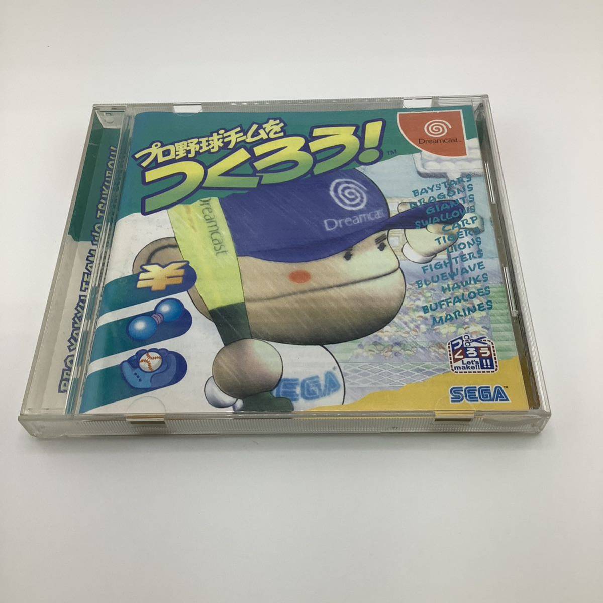 SEGA ドリームキャスト DC プロ野球チームをつくろう！スポーツ育成シュミレーション 【S30052-123】_画像1