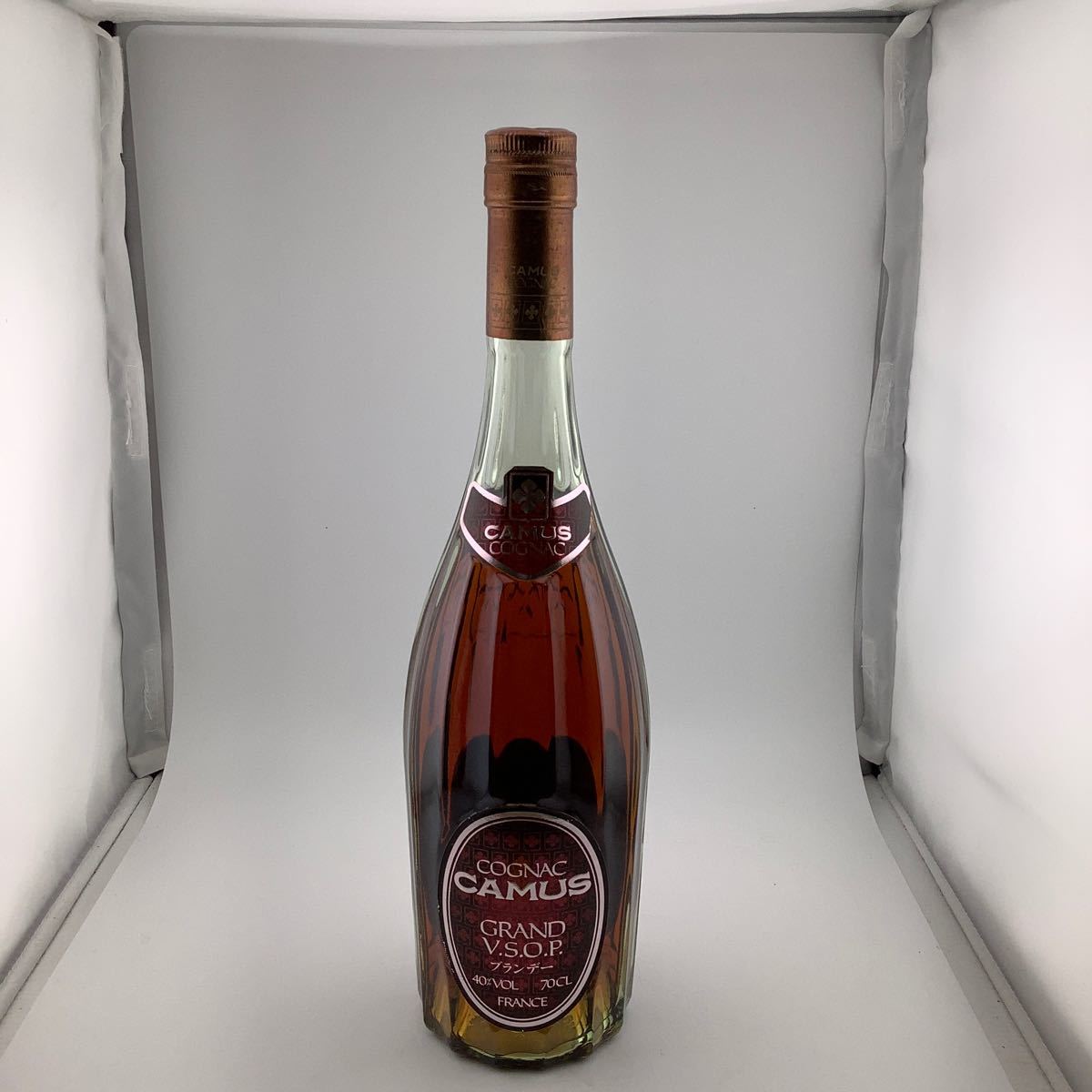 ★未開栓★ 古酒 COGNAC CAMUS GRAND VSOP ブランデー 700ml 40% 【S80244-178】_画像1