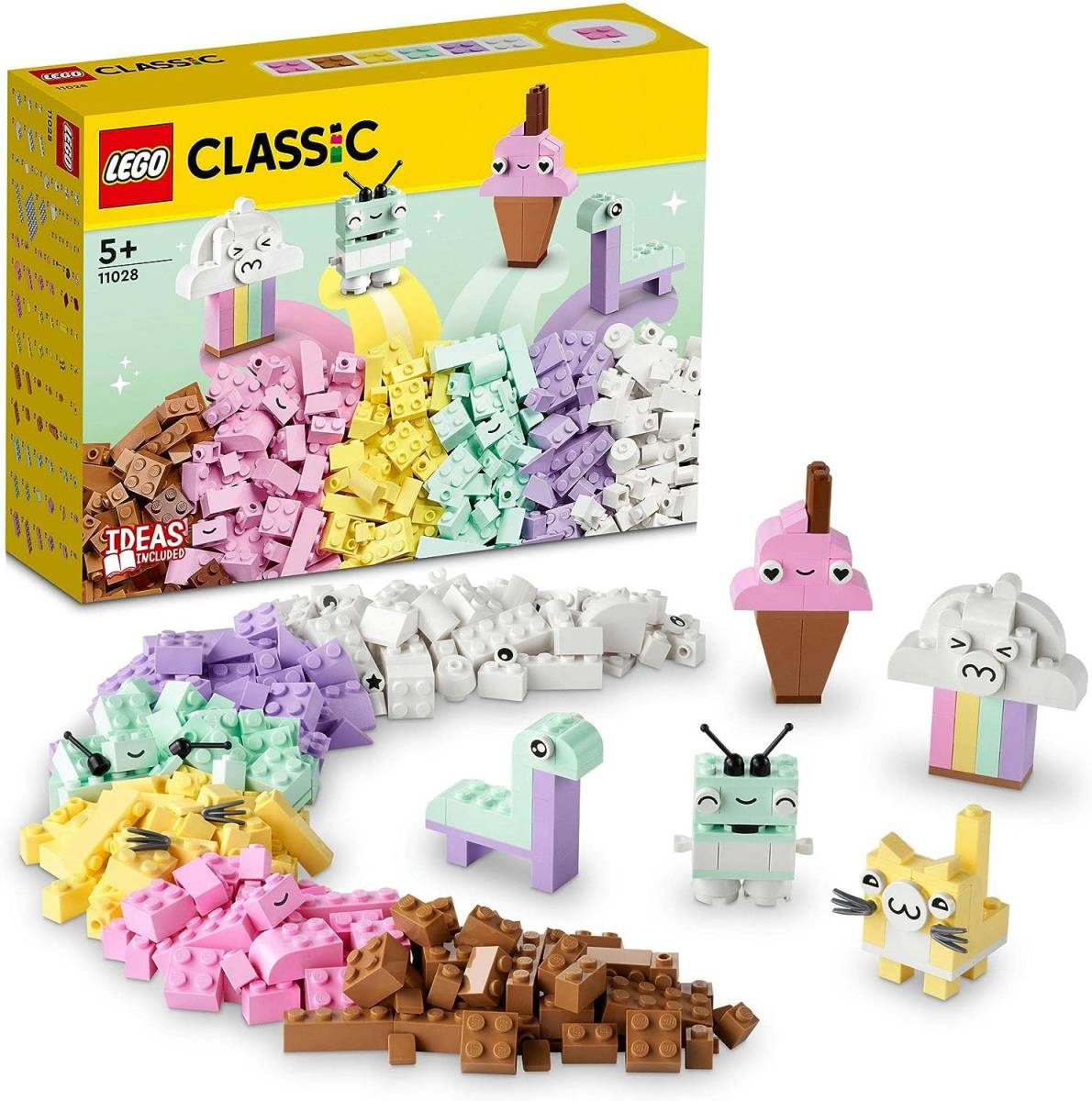 レゴ(LEGO) クラシック アイデアパーツ(パステルカラー) 11028