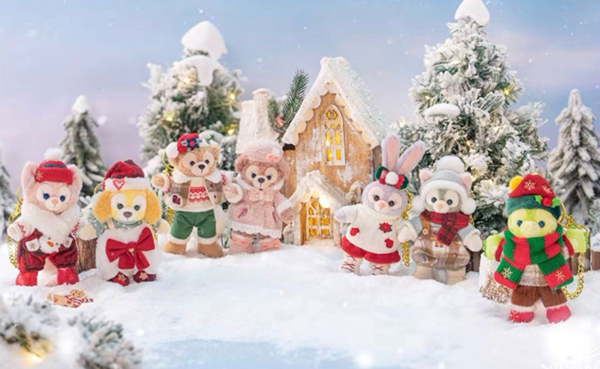 上海ディズニー2023クリスマス限定 ダッフィぬいぐるみキー 上海ディズニー2023クリスマス限定 ダッフィぬいぐるみキー