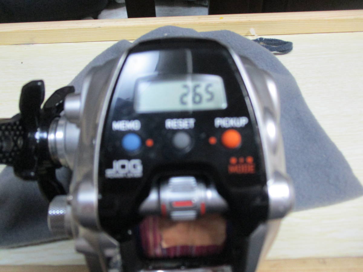 ダイワ　シーボーグ　150J-L　使用距離６９.４キロ　使用時間２６５時間_画像4