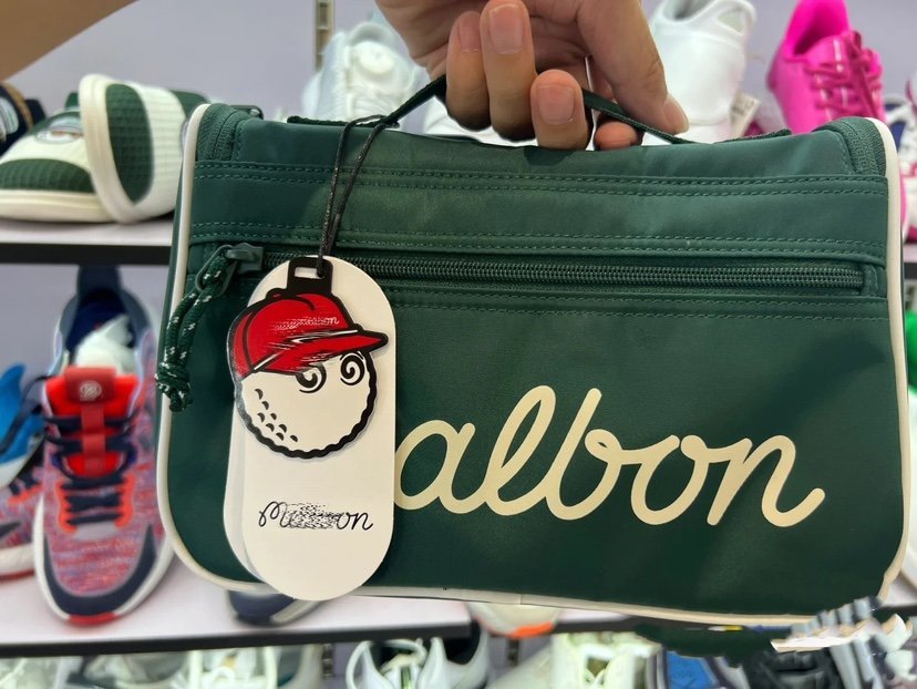 新品 ゴルフ　ポーチ　収納バッグ　軽量　手持ち可　掛ける可能　マルボン Malbon　 gf97_画像2