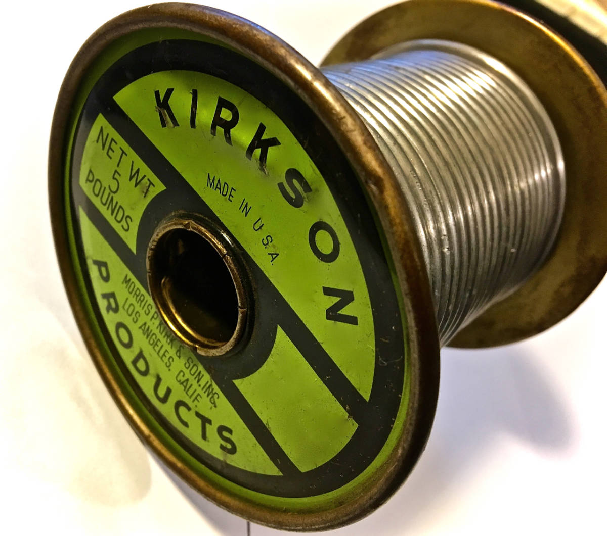 #425b_★KIRKSON Solid wire ハンダ_最高クラスの明瞭度と味わいある深み！Nassauを超える超絶音質 3,2mm_25cm切り売り_画像2