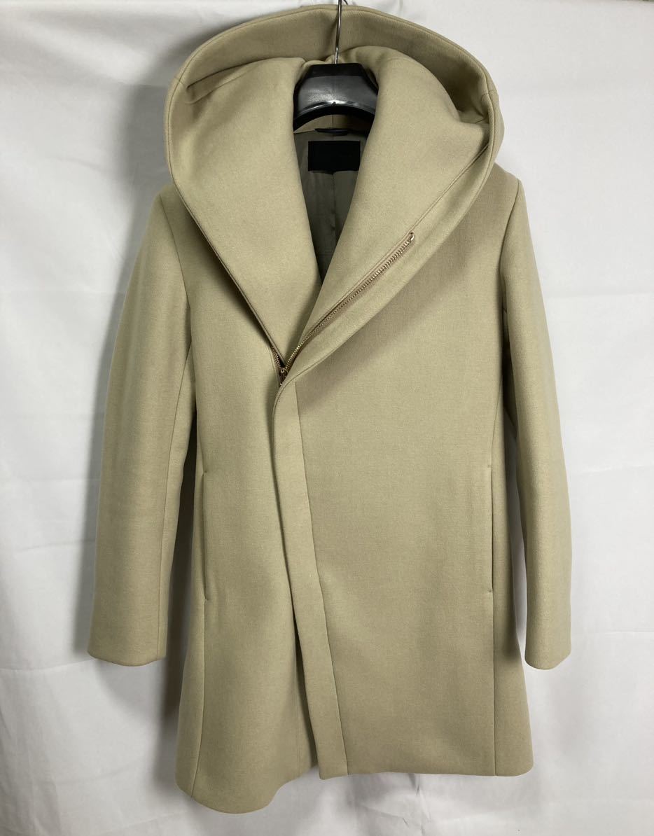 junhashimoto WRAP COAT melt n шерсть LAP пальто бежевый обычная цена 108,000 иен 