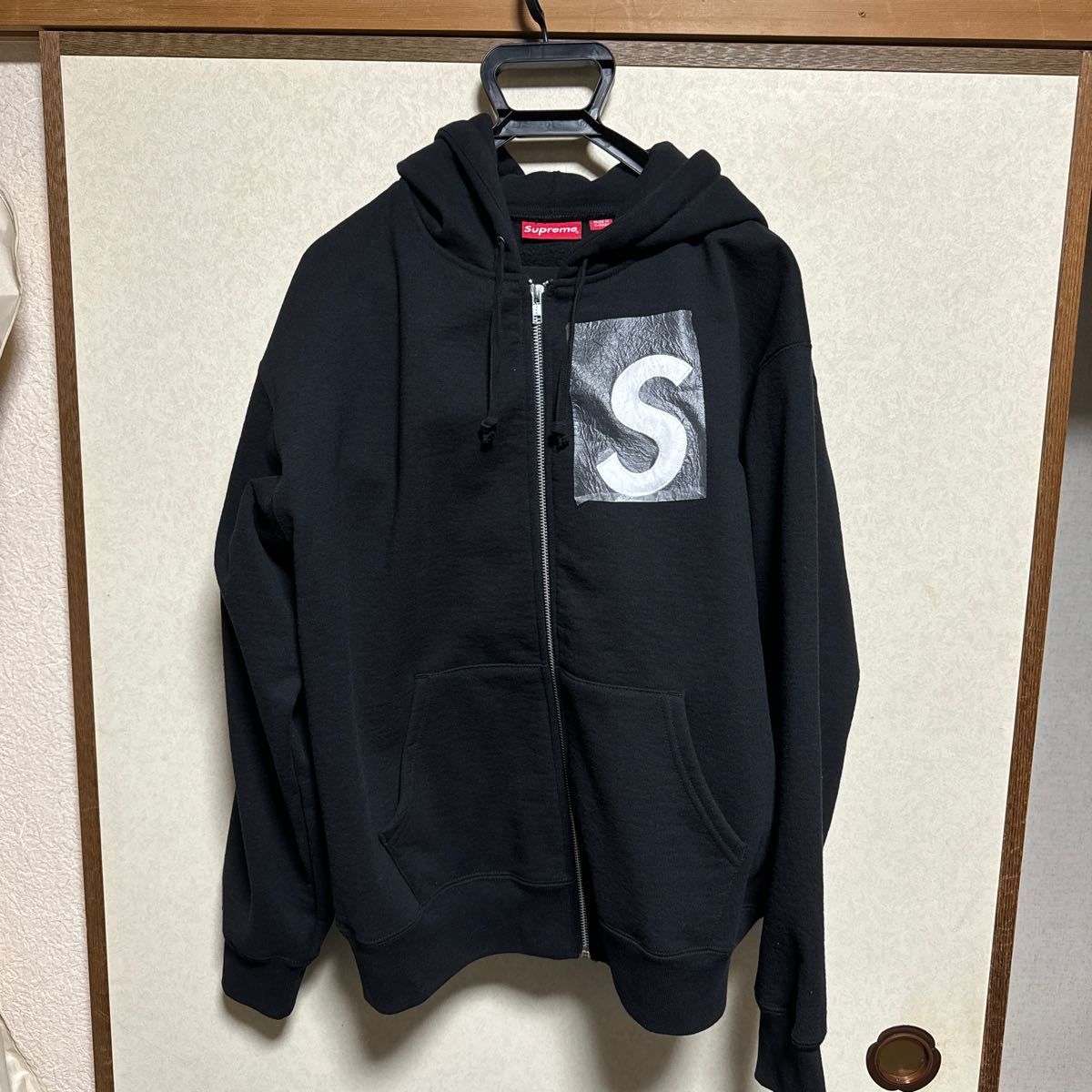 SUPREME 23AW S Logo Zip Up Hooded Sweatshirt エスロゴ パーカー_画像1