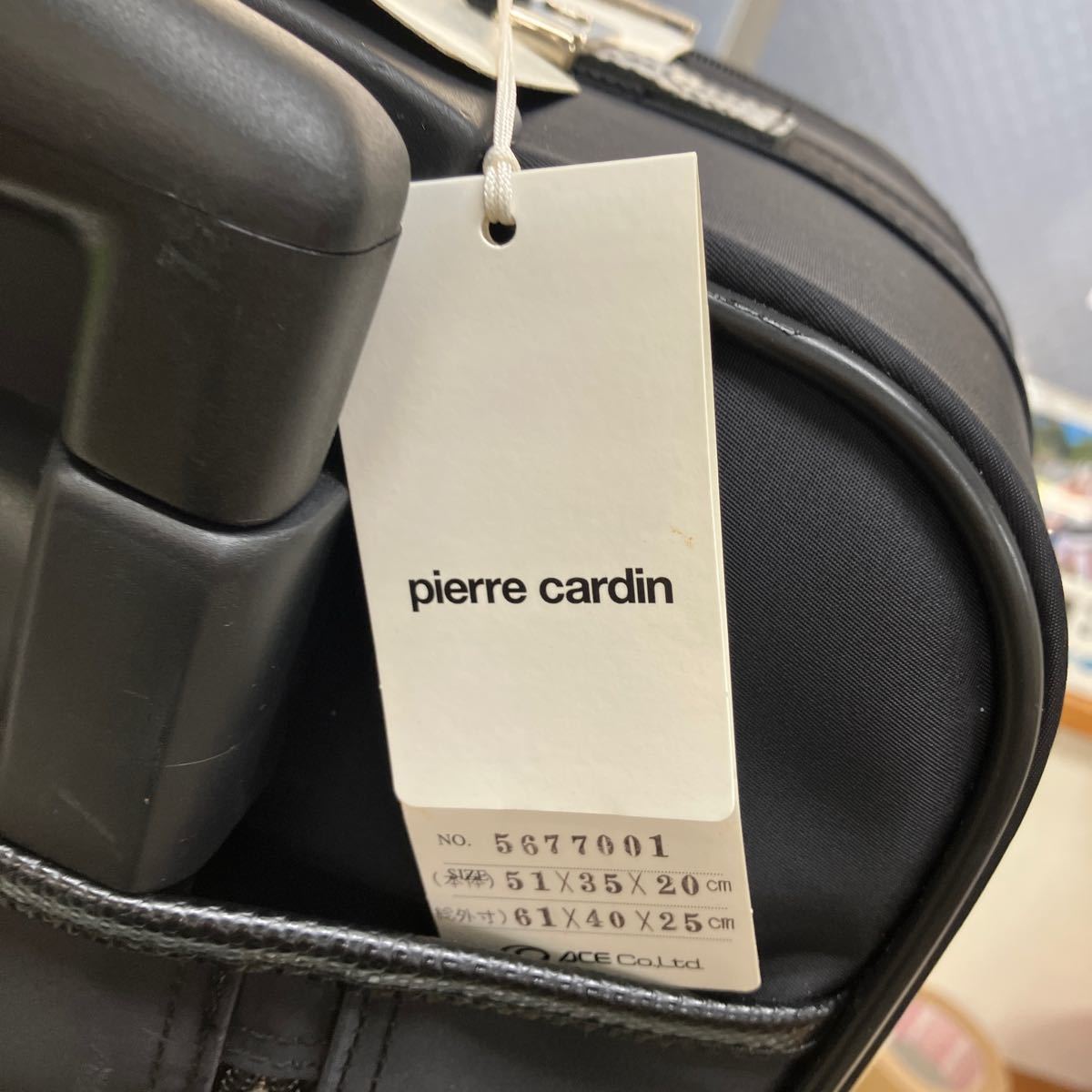 【pierre cardin キャリーケース 黒】ピエールカルダン 旅行用品 鍵付き【倉庫】1122_画像5