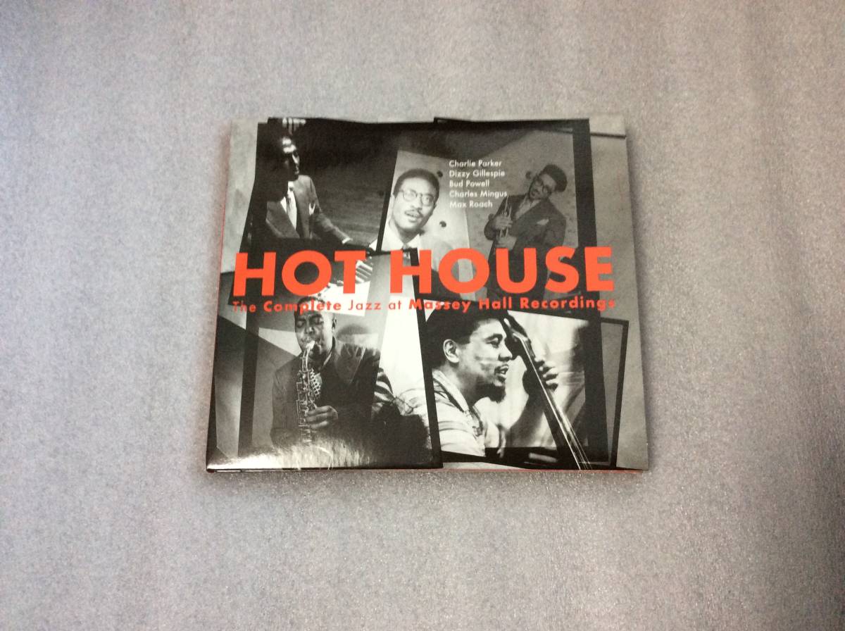 2枚組 HOT HOUSE THE COMPLETE JAZZ AT MASSY HALL/ CHARLIE PARKER DIZZY GILLESPIE BUD POWELL CHARLES MINGUS MAX ROACH MIELS DAVIS_画像1