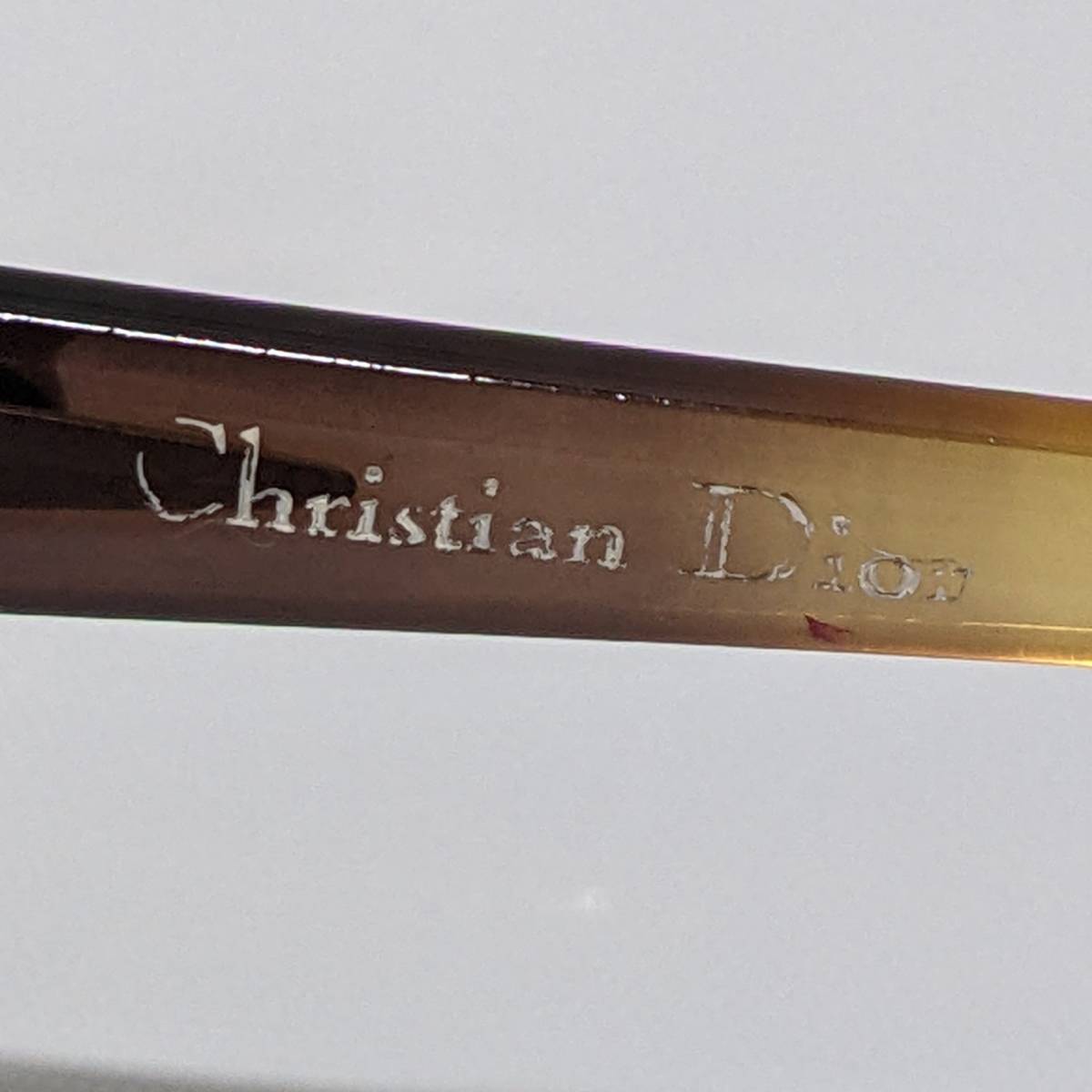 【833】Christian Dior クリスチャンディオール　サングラス　643　52□20　ブラウン系_画像5