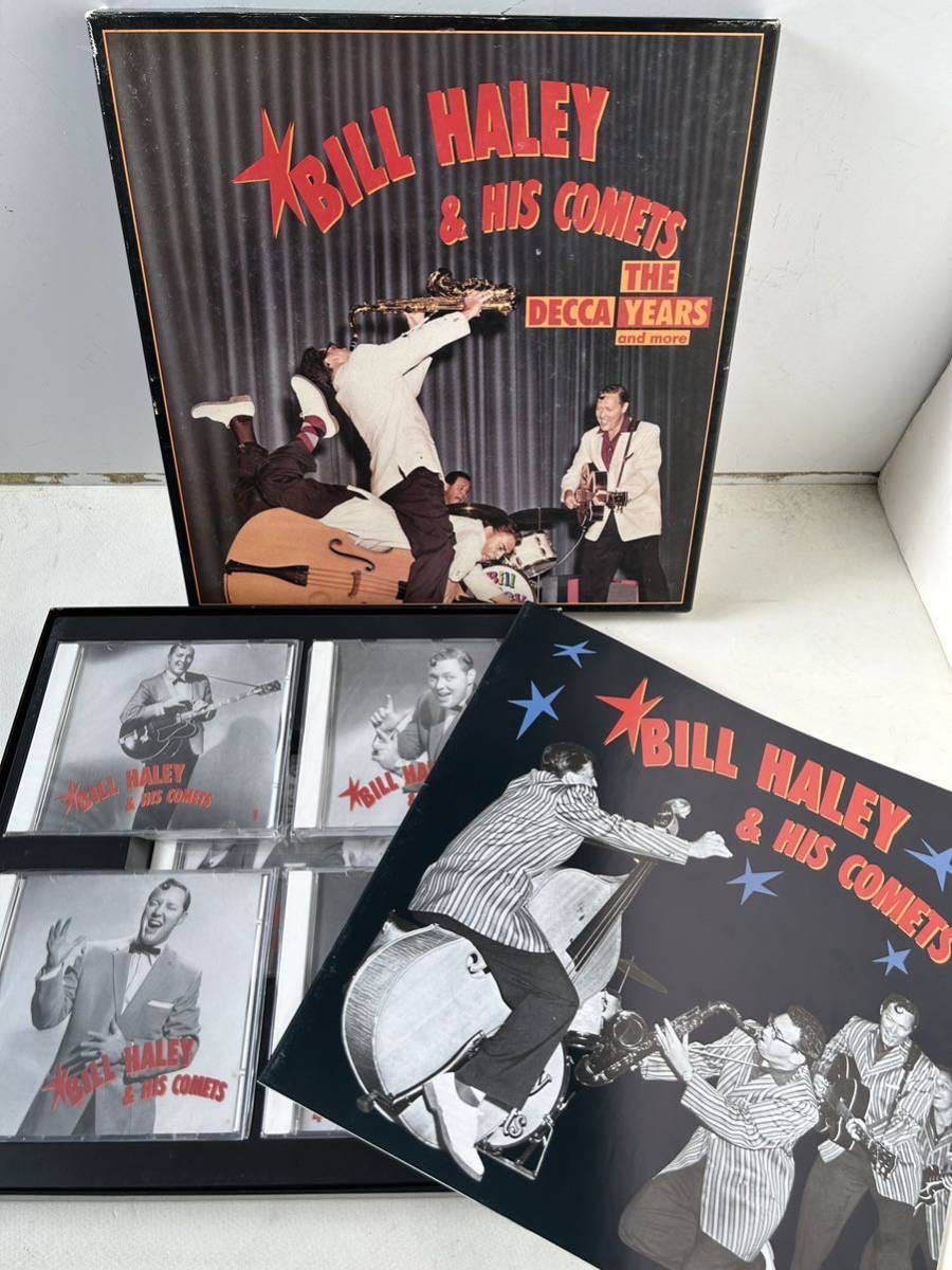 BILL HALEY & THE COMETS THE DECCA YEARS 5-CD BOX Bill разделение Lee &kometsute kai earth 5 листов комплект CD box комплект осмотр блокировка n roll 