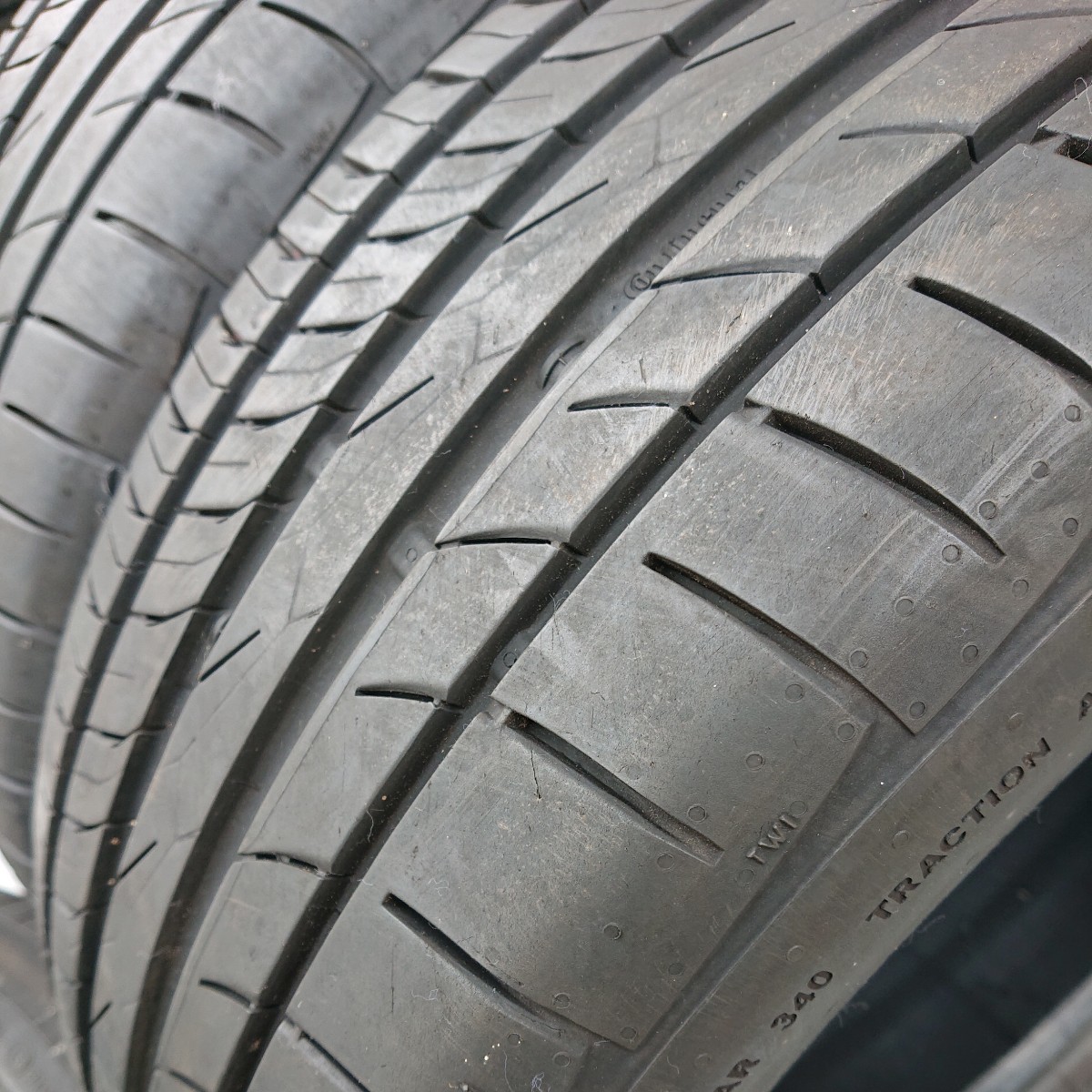 205/55R16 6.5mm 2本 Continental Conti MAX Contact MC5 2021製造 サマータイヤ 夏タイヤ 16インチ コンチネンタル コンタクト 23110903_画像6