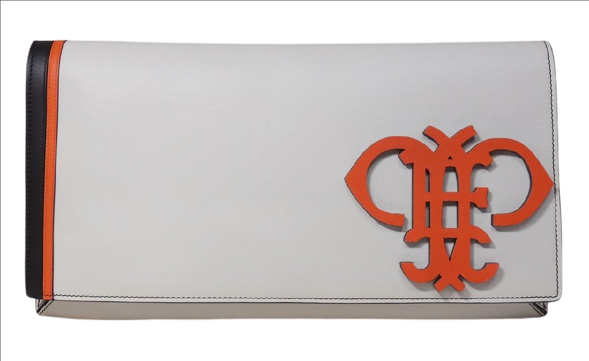  Emilio Pucci clutch bag leather white 61BD20 61004 100 EMILIO PUCCI Italy made 