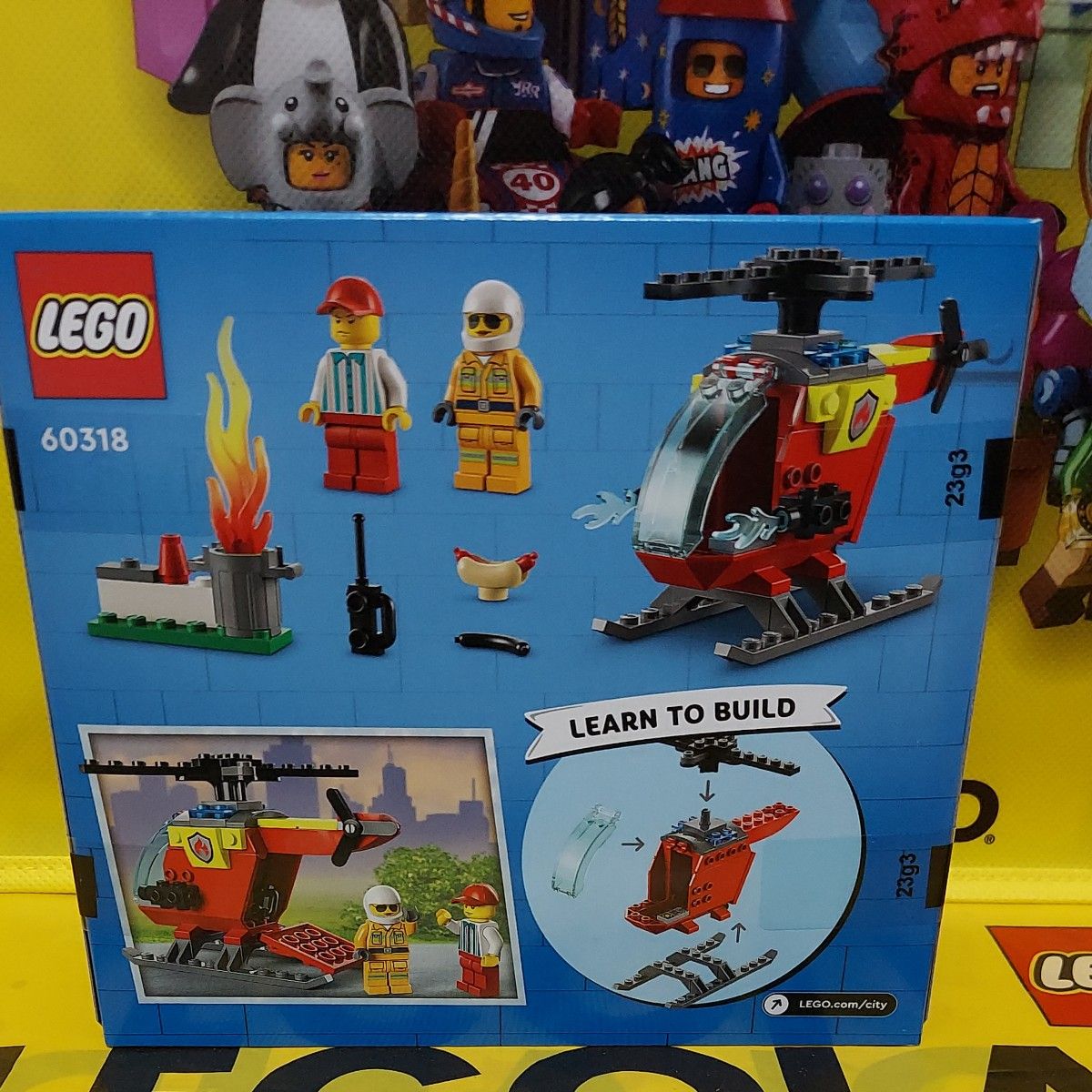 LEGO　CITY　60318　レゴシティ　消防　ヘリコプター
