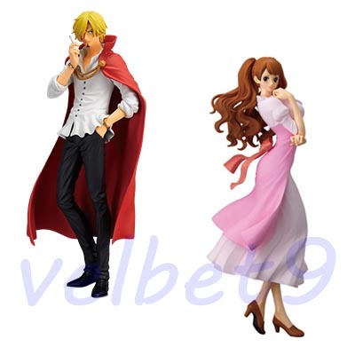  原文:サンジ&プリン：ワンピース GLITTER&BRAVE,GLAMOURS SANJI&PUDDING 2種セット／ウェディング 結婚 ノーマル マント CHARLOTTE