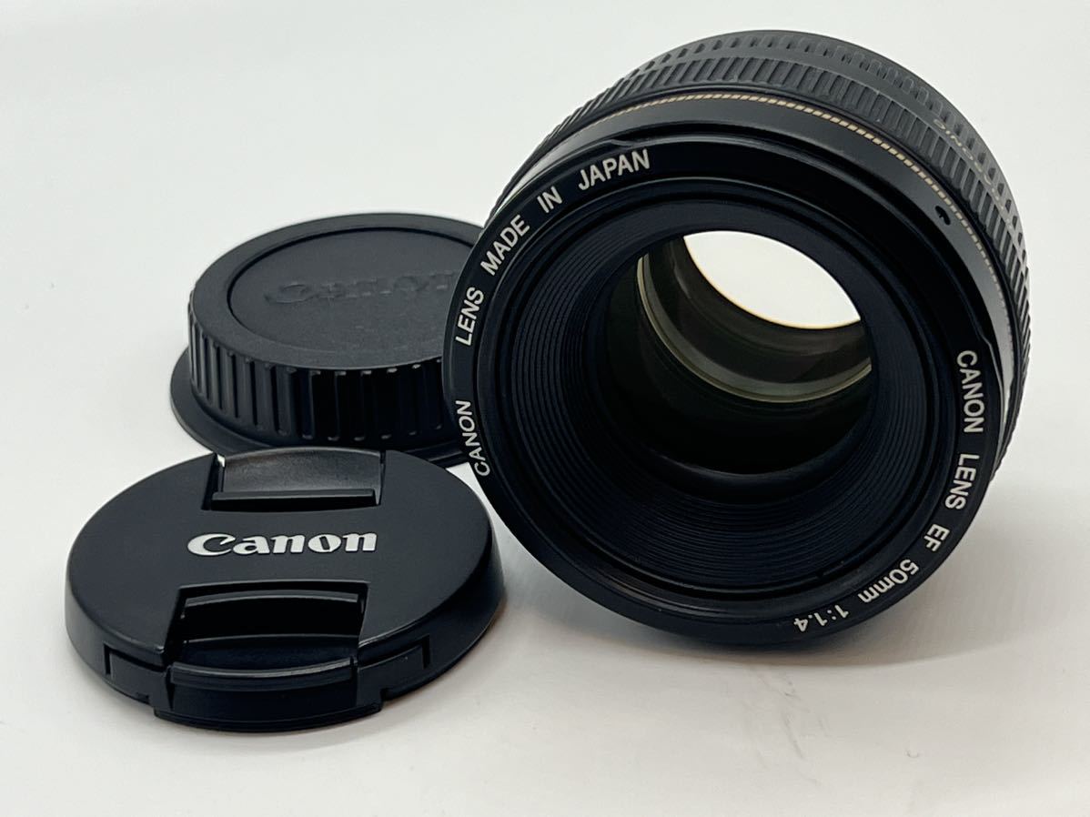 ☆日本の職人技 極上品☆ Canon キャノン EF 50mm F1.4 USM ☆前後