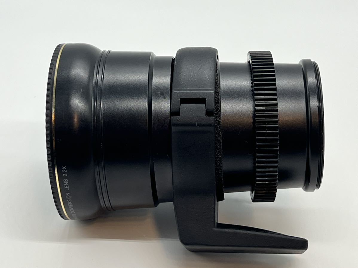 ★美品★ RAYNOX レイノックス DCR-2020PRO HIGH-DEFINITION TELEPHOTO CONVERSION LENS 2.2× ★フード・キャップ・三脚座付★ #725 #B44の画像7