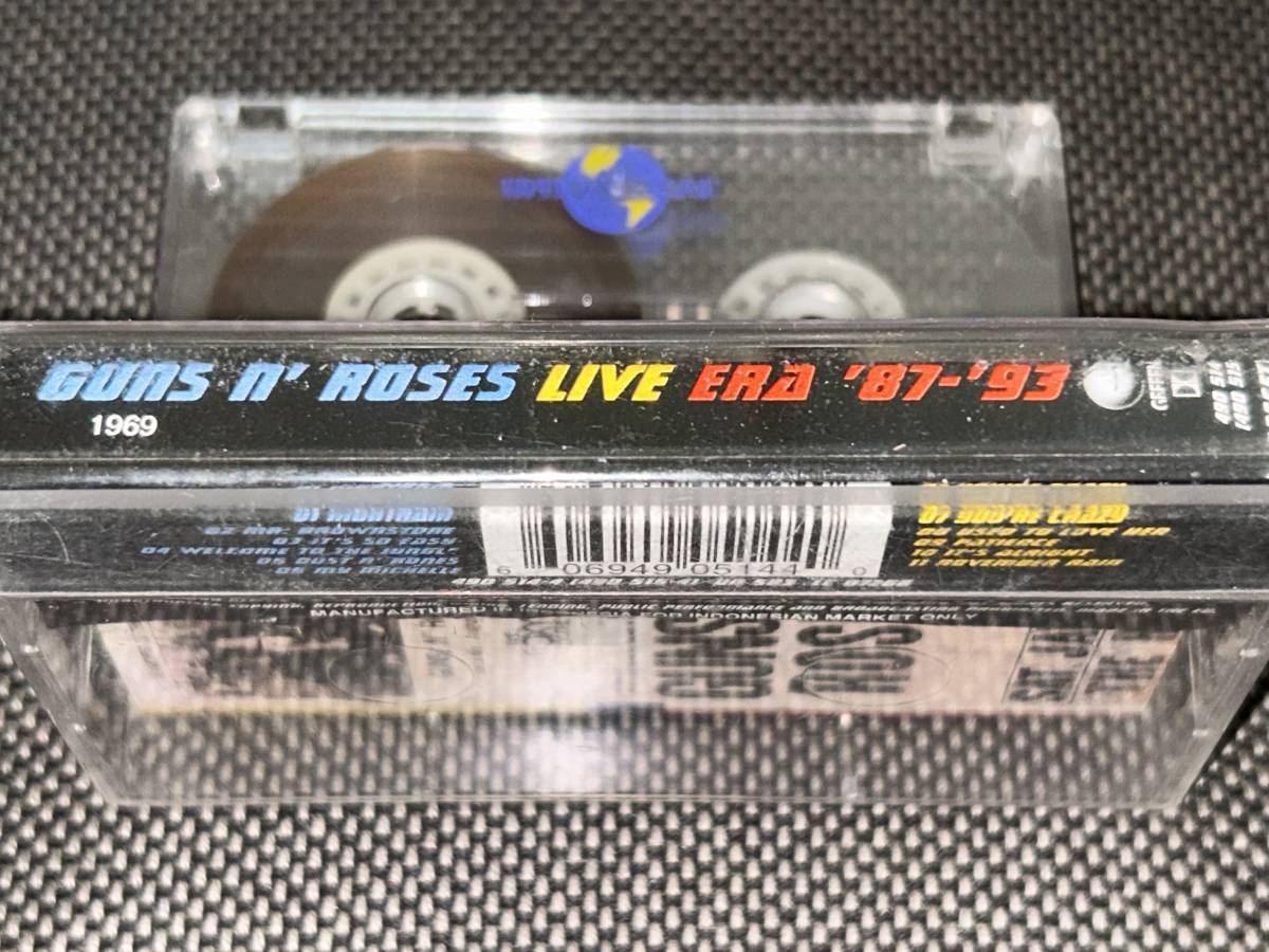 Guns n' Roses / Live Era '87-'93 輸入カセットテープ_画像3