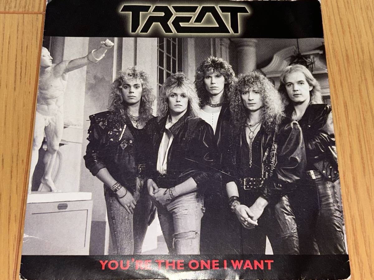 Treat / You're The One I Want '87年北欧メタル 7インチ_画像1