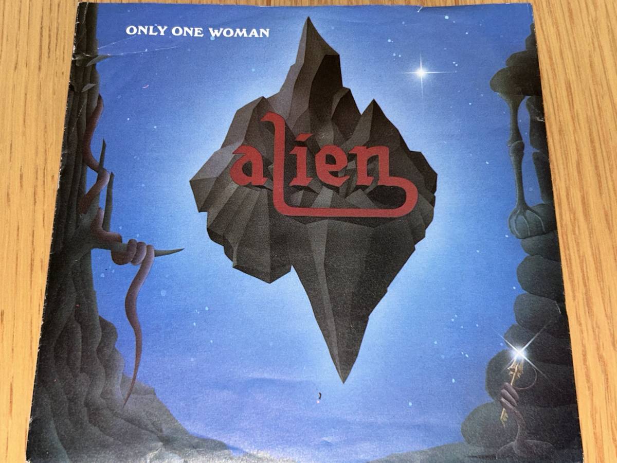 Alien / Only One Woman '88年北欧メタル　7インチ_画像1