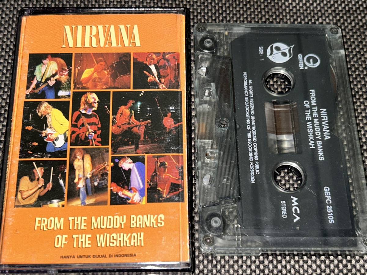 Nirvana / From The Muddy Banks Of The Wishkah 輸入カセットテープ_画像1