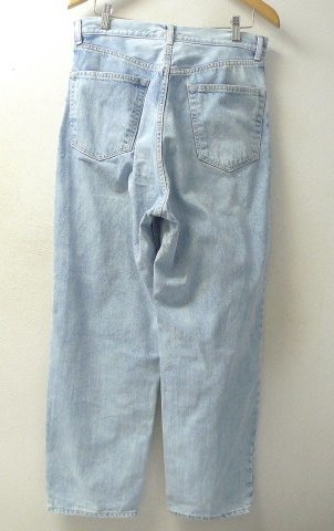 ◆marka マーカ 2022年モデル COCOON FIT JEANS FADED 12oz DENIM デニム パンツ サイズ1 アイスブルー M22C-01PT11C サイズ1_画像3