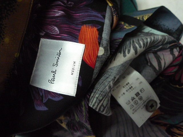 ◆Paul Smith ポールスミス 18ss　美品 LUNA HAWAIAN アロハシャツ サイズM 美品_画像3