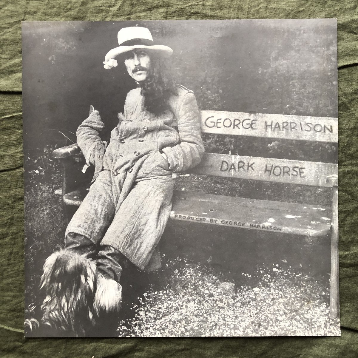 美盤 良ジャケ 1974年 国内盤 ジョージ・ハリスン George Harrison LPレコード Dark Horse Ringo Starr,Alvin Lee,Mick Jones, Jim Keltner_画像6