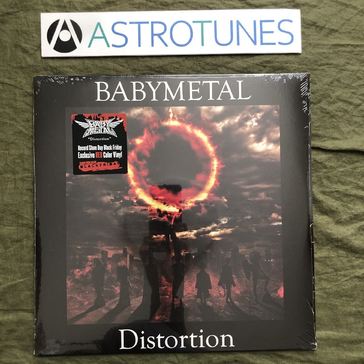 未開封新品 2018年 クリアレッド盤 英国盤 ベビーメタル Babymetal カラー12''EPレコード ディストーション Distortion J-Rock_画像1