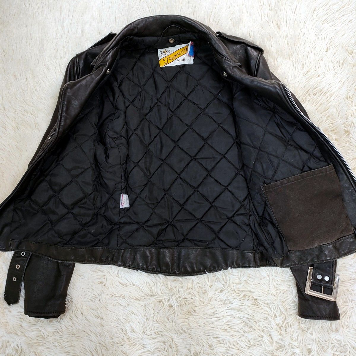 希少 Schott オイルドカウハイドレザー 118 ダブル ライダース 希少 Schott オイルドカウハイドレザー 118 ダブル ライダース