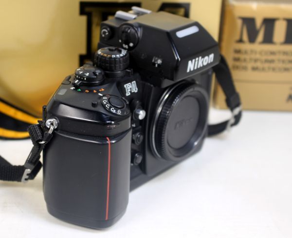 美品/Nikon/ニコン F4 MF-23付属/G・ジウジアーロデザイン/ハイブリッドモデル/フィルム一眼レフ/箱付｜代購幫