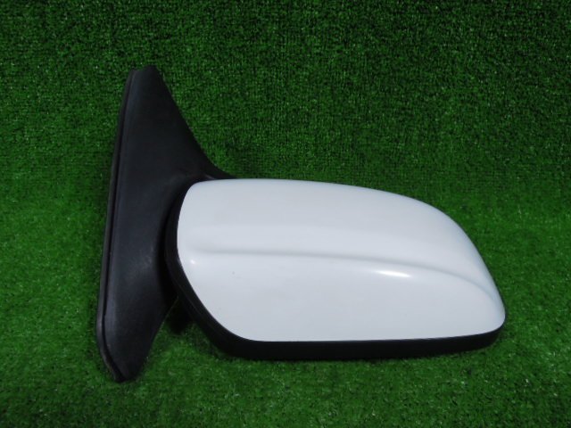  Mazda Demio DW3W door mirror right used color :A3D pure white 5 pin electric storage 10471