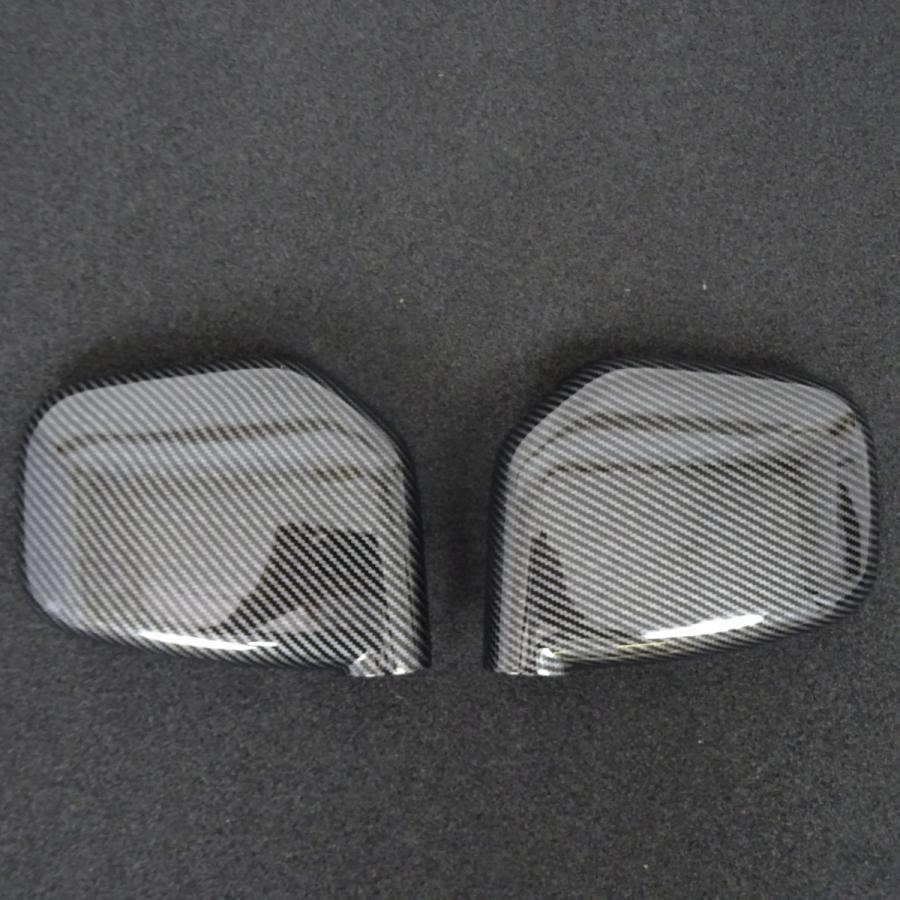  sport opening fully! carbon look door mirror cover Pajero Io H61W H62W H66W H67W H71W H72W H76W H77W garnish 