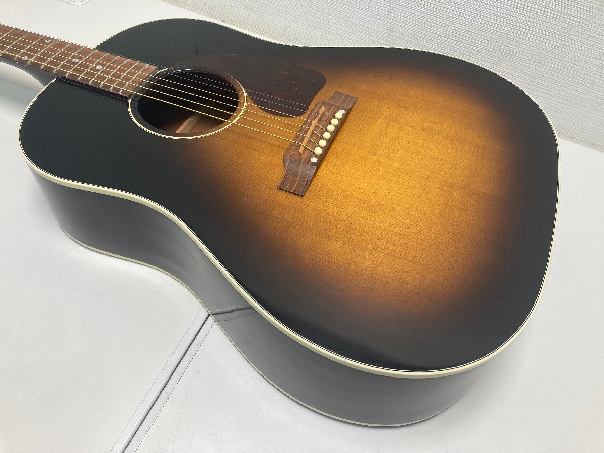 【★35-2118】■中古■ギブソン　Gibson E アコースティックギター　J-45 GUARANTEED　USA 1976年製（9095）_画像3