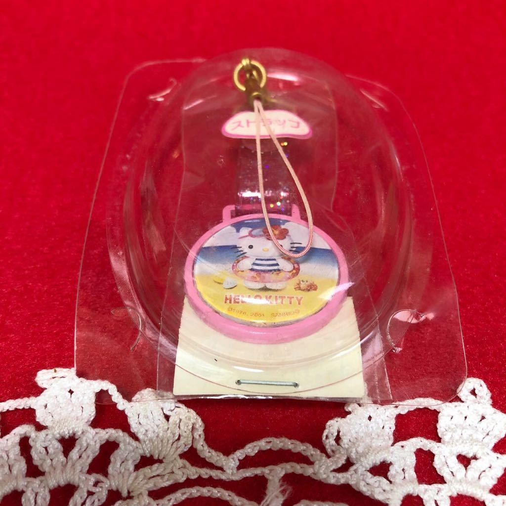  Hello Kitty Kitty Chan ремешок plate ремешок тропический купальный костюм лето summer 2001 год Sanrio не использовался товар очень редкий 