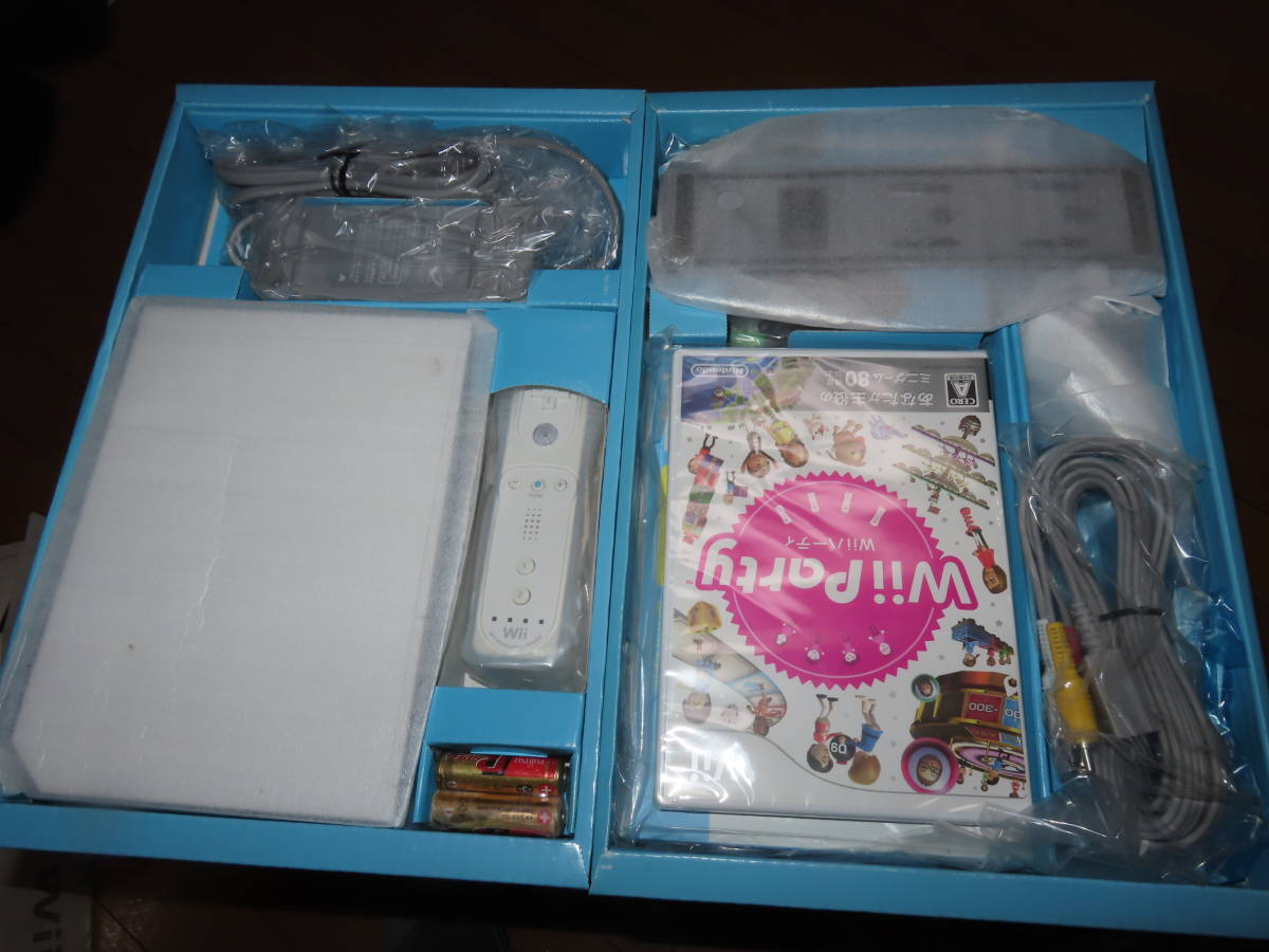 未使用品 【本体同梱版】Wii:(Wiiパーティセット)　コントローラー　ピンク_画像6