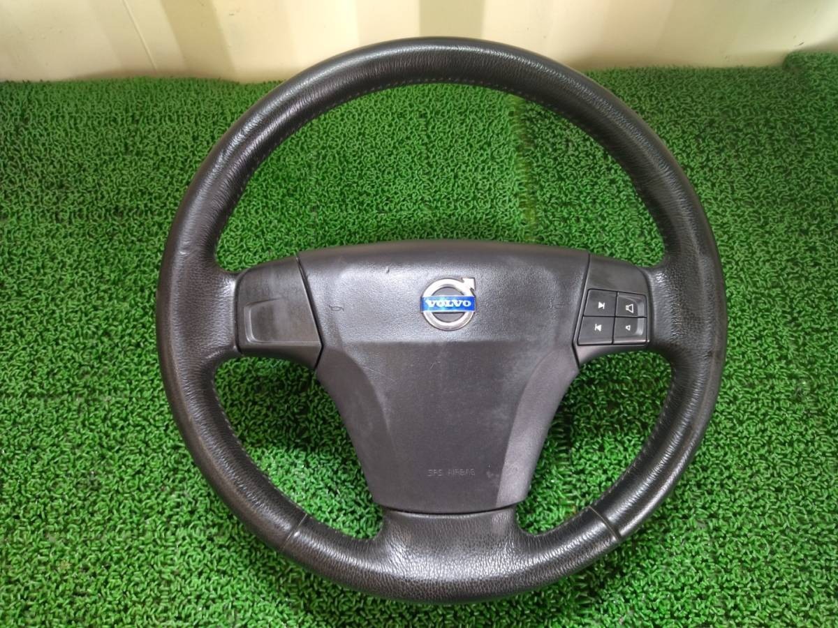  Volvo V50 CBA-MB5244 2005 year steering gear steering wheel air bag less shipping size [L] NSP24677