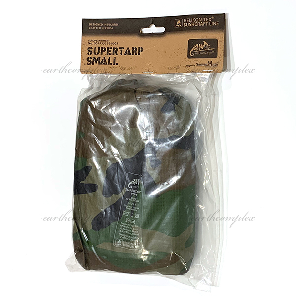 新品│送料無料│ヘリコンテックス スーパータープ スモール S USウッドランド★ポーランド HELIKON-TEX Super tarp small US Woodland