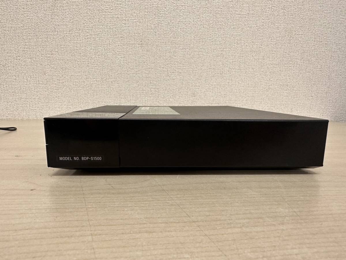 O330-T21-84 SONY ソニー ブルーレイディスク/DVDレコーダー BDP-S1500 カラー：ブラック 映像機器 通電確認済_画像7